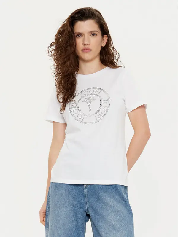 Joop! JOOP! T-shirt 58  10018228 30042942 Bijela Slim Fit