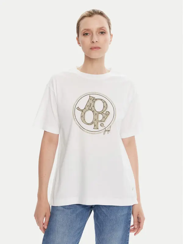 Joop! JOOP! T-shirt 58 252JE58Tashi 30046236 Bijela Regular Fit
