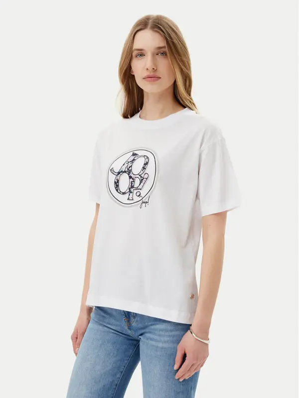 Joop! JOOP! T-shirt 58 252JE58Tashi 30046236 Écru Regular Fit