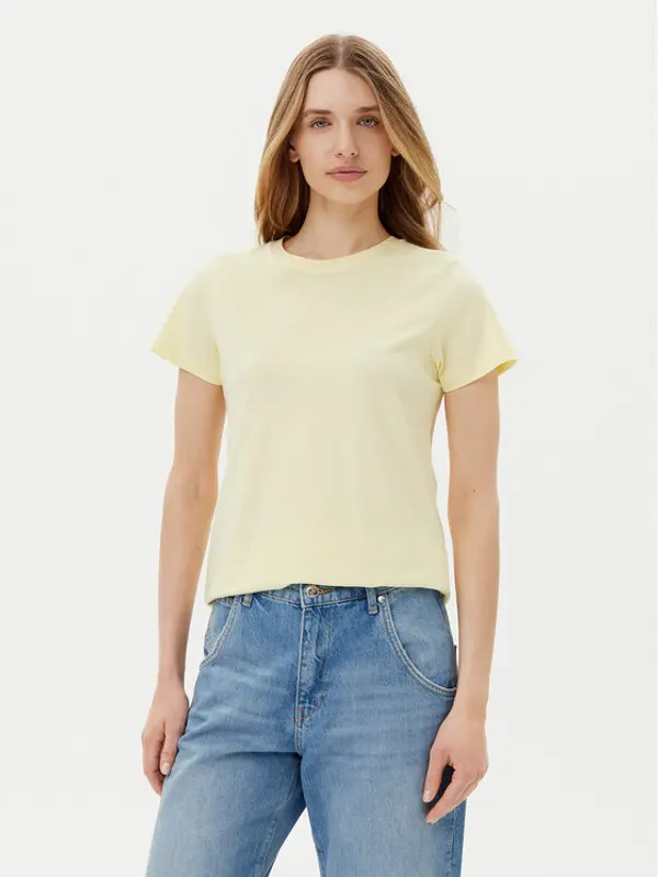 Joop! JOOP! T-shirt 58 JW241JE350 30040352 Žuta Regular Fit