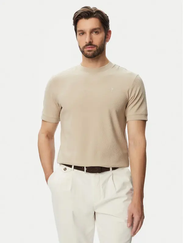 Joop! JOOP! T-shirt Jj-Tangur 30103403 Bež Regular Fit