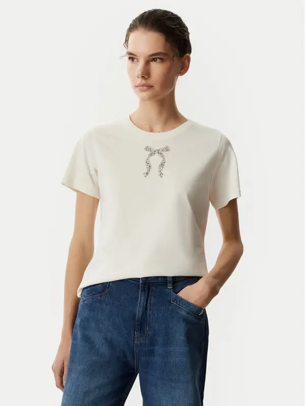 Joop! JOOP! T-shirt Tamme 30103725 Bijela Slim Fit