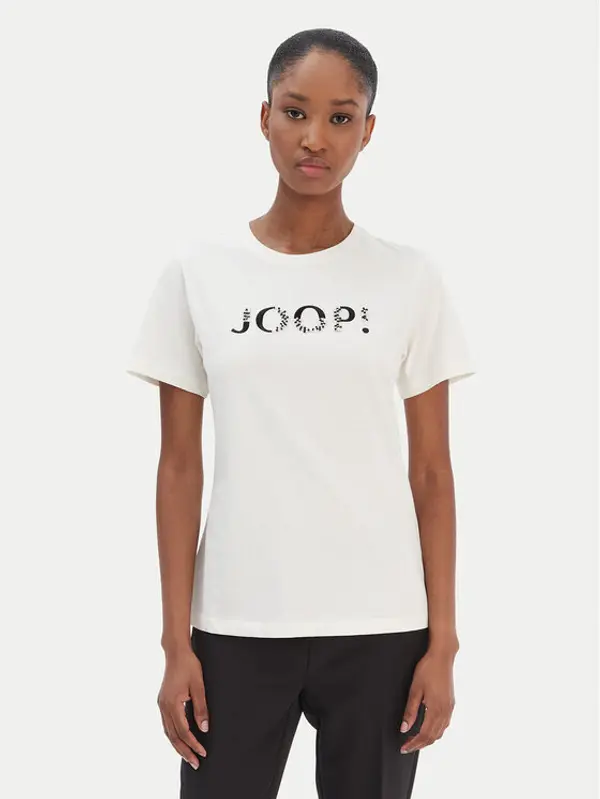 Joop! JOOP! T-shirt Tanna 30100842 Écru Regular Fit