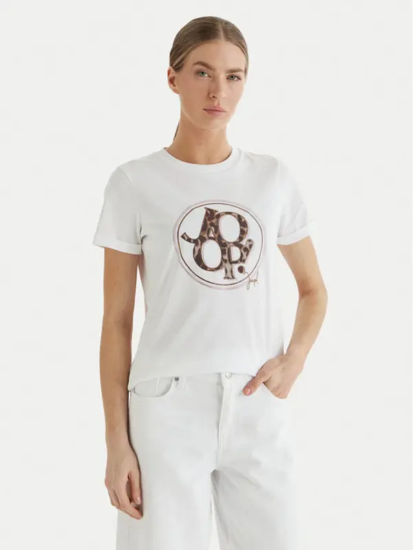 Joop! JOOP! T-shirt Tova 30102423 Bijela Regular Fit