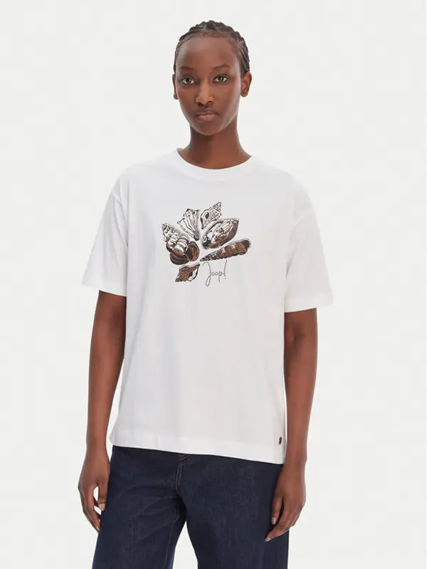 Joop! JOOP! T-shirt Tristiane 30102427 Bijela Regular Fit