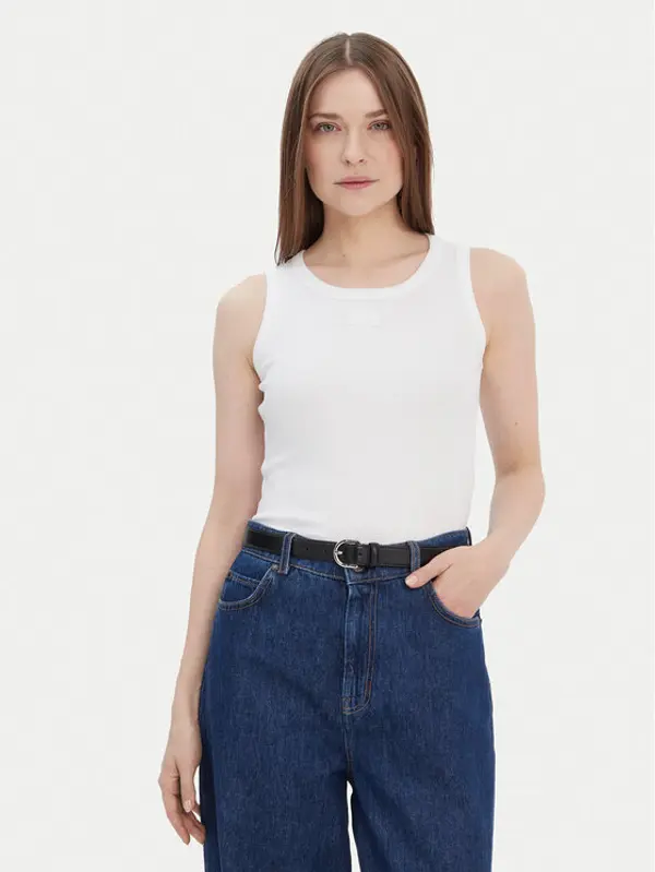Joop! JOOP! Top 30040191 Bijela Slim Fit