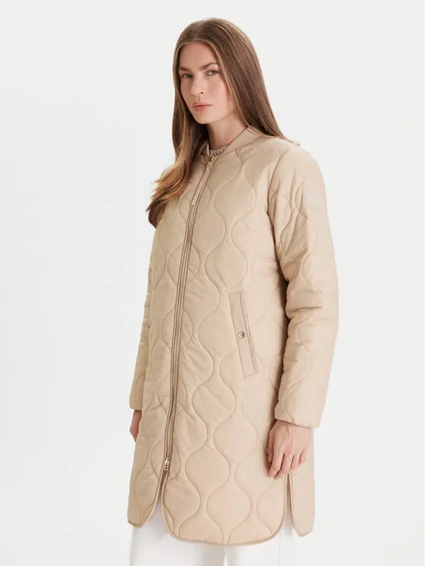 Joop! JOOP! Zimska jakna Carla 10018874 30047609 Bež Regular Fit
