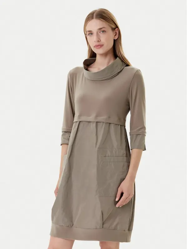 Joseph Ribkoff Joseph Ribkoff Haljina za svaki dan 173444F25 Kaki Regular Fit