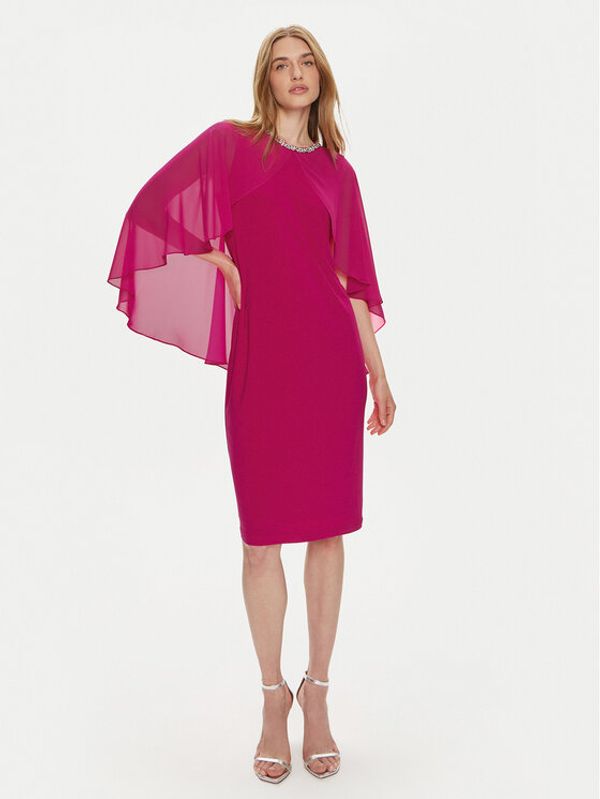 Joseph Ribkoff Joseph Ribkoff Koktel haljina 242731 Ružičasta Slim Fit