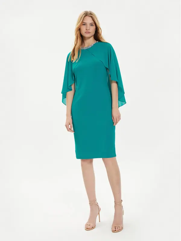 Joseph Ribkoff Joseph Ribkoff Koktel haljina 242731 Tirkizna Slim Fit