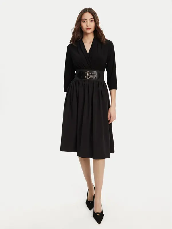 Joseph Ribkoff Joseph Ribkoff Koktel haljina 253185 Crna Regular Fit