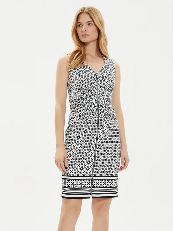 Joseph Ribkoff Joseph Ribkoff Ljetna haljina 241171 Crna Slim Fit