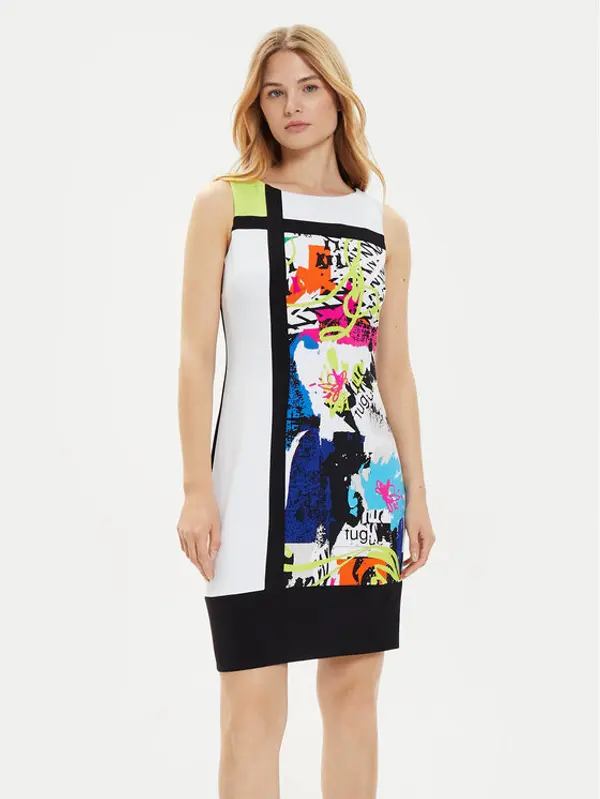 Joseph Ribkoff Joseph Ribkoff Ljetna haljina 241296 Šarena Slim Fit