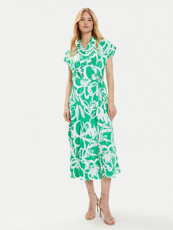 Joseph Ribkoff Joseph Ribkoff Ljetna haljina 242030 Zelena Regular Fit