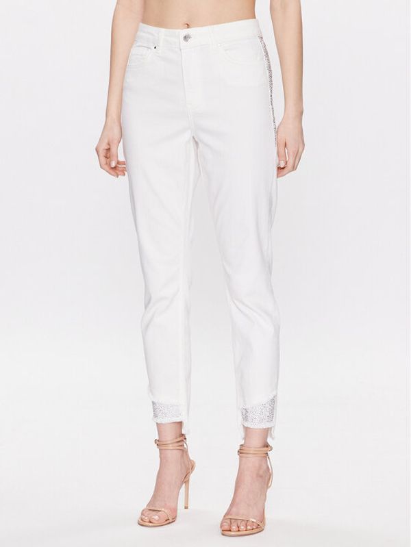 Joseph Ribkoff Joseph Ribkoff Traperice 221944S Bijela Slim Fit