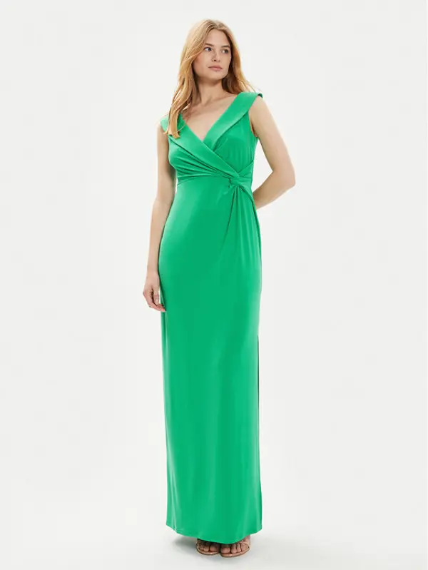 Joseph Ribkoff Joseph Ribkoff Večernja haljina 241711 Zelena Slim Fit