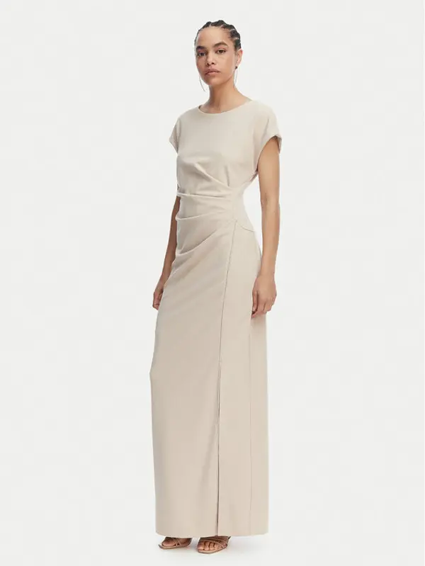 Joseph Ribkoff Joseph Ribkoff Večernja haljina 261713 Bež Slim Fit