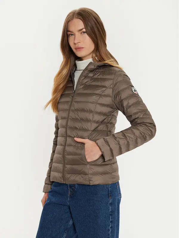 Jott Jott Pernata jakna Cloe P000WDOW01 Bež Slim Fit