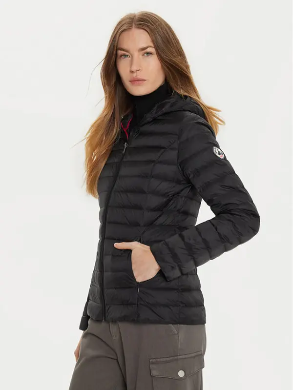 Jott Jott Pernata jakna Cloe P000WDOW01 Crna Slim Fit
