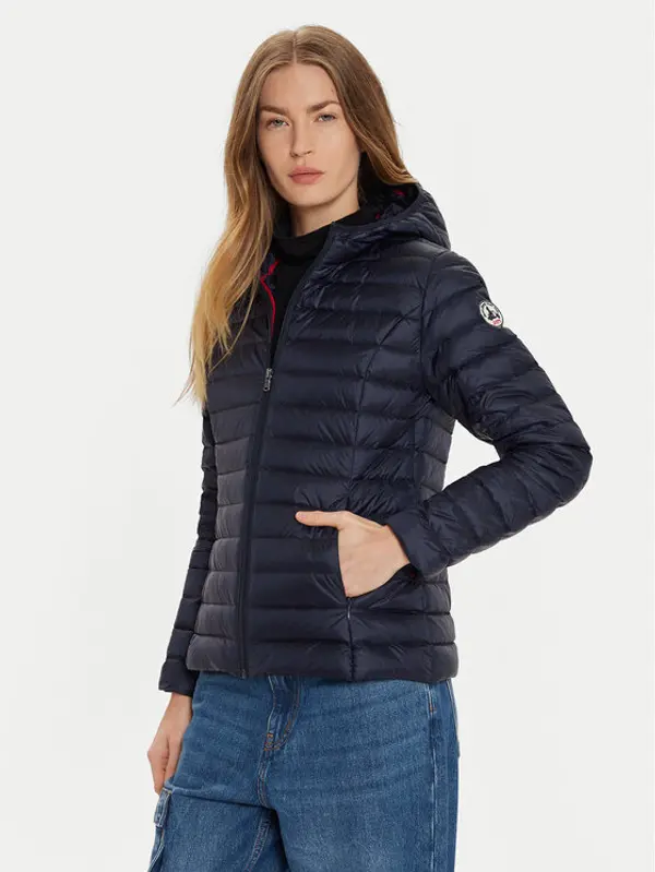 Jott Jott Pernata jakna Cloe P000WDOW01 Tamnoplava Slim Fit