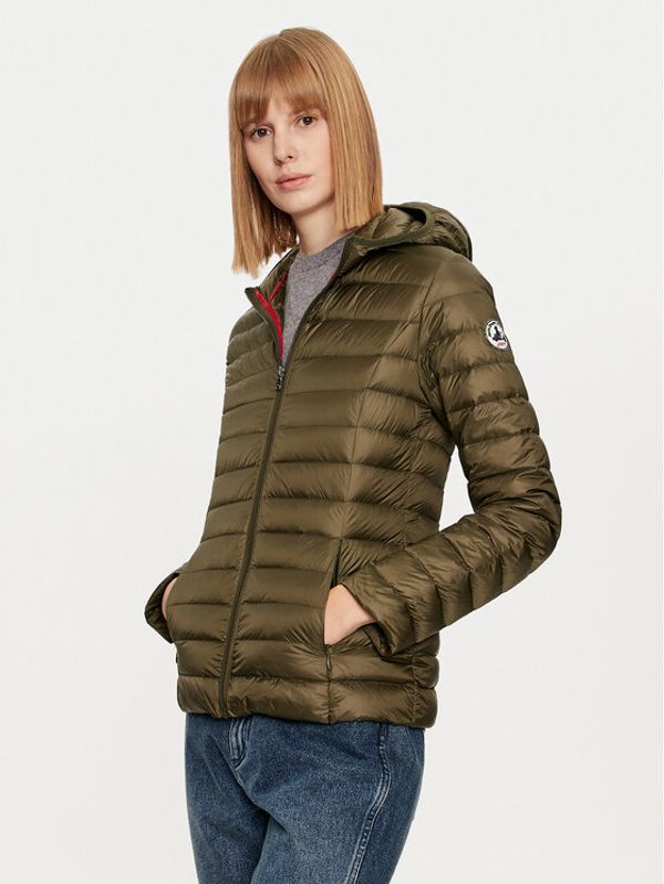 Jott Jott Pernata jakna Cloe P000WDOW01 Zelena Slim Fit