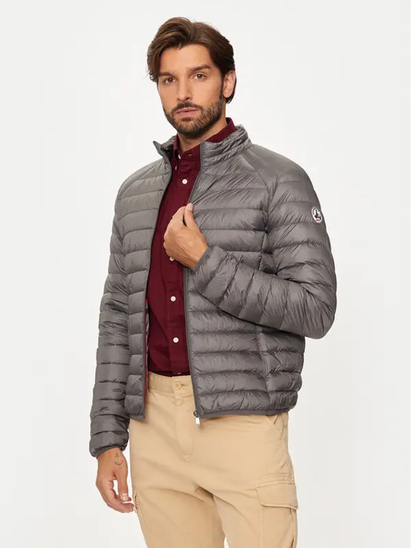Jott Jott Pernata jakna Mat P000MDOW02 Siva Slim Fit