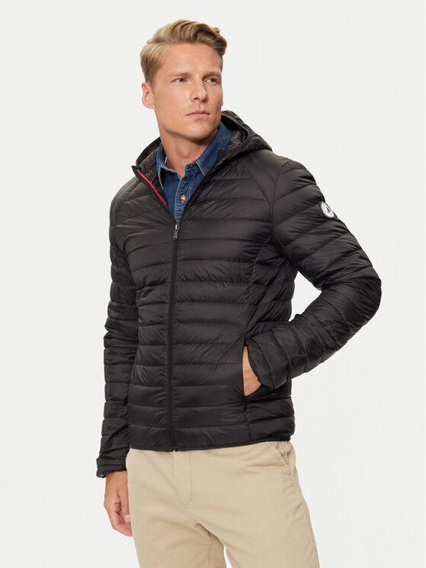 Jott Jott Pernata jakna Nico P000MDOW01 Crna Slim Fit