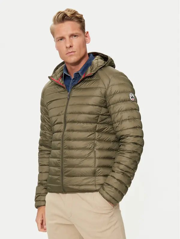 Jott Jott Pernata jakna Nico P000MDOW01 Zelena Slim Fit