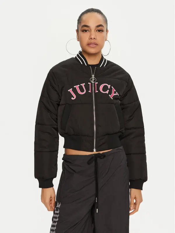 Juicy Couture Juicy Couture Bomber Kelsey JCOIJ224557 Crna Regular Fit