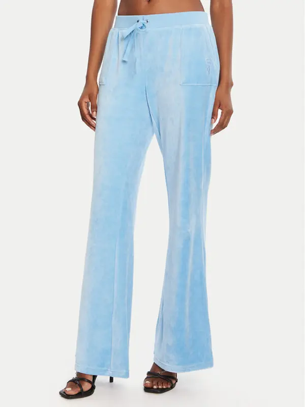 Juicy Couture Juicy Couture Donji dio trenerke Caisa JCSEBJ008 Plava Slim Fit