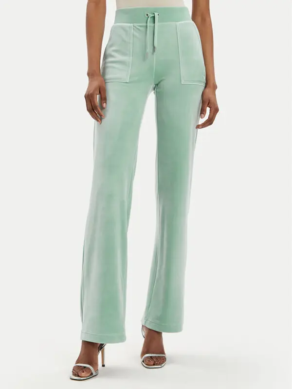 Juicy Couture Juicy Couture Donji dio trenerke Del Ray JCAP180 Plava Regular Fit