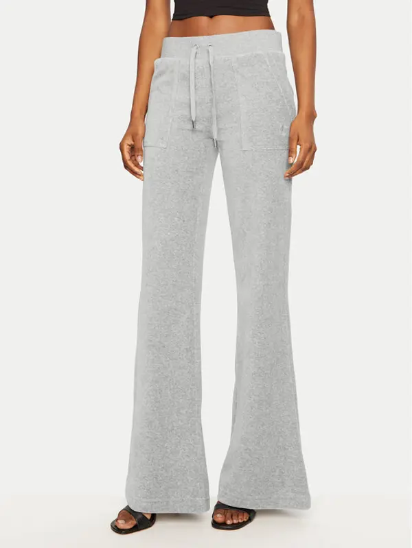 Juicy Couture Juicy Couture Donji dio trenerke Layla JCSEBJ001 Siva Flared Leg