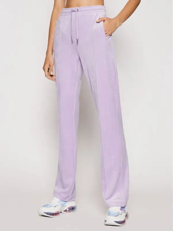 Juicy Couture Juicy Couture Donji dio trenerke Tina JCAPW045 Ljubičasta Regular Fit