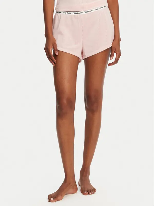 Juicy Couture Juicy Couture Kratke pidžama hlače Austyn JCLHS125502 Ružičasta Regular Fit