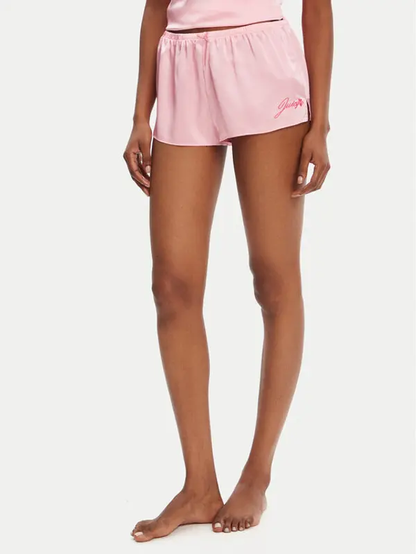 Juicy Couture Juicy Couture Kratke pidžama hlače JCLHS125512 Ružičasta Regular Fit