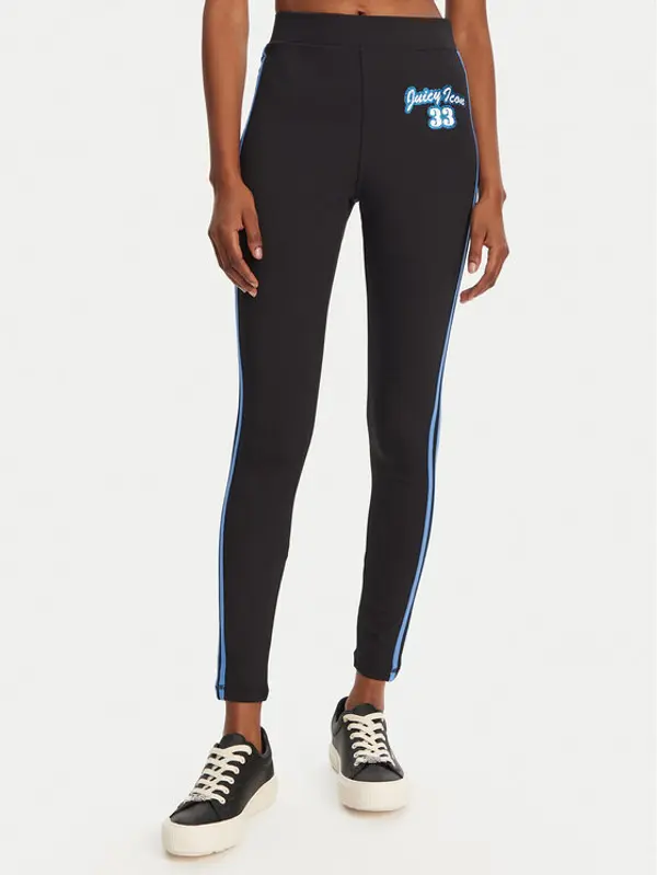 Juicy Couture Juicy Couture Leggings JCSML125405 Crna Slim Fit