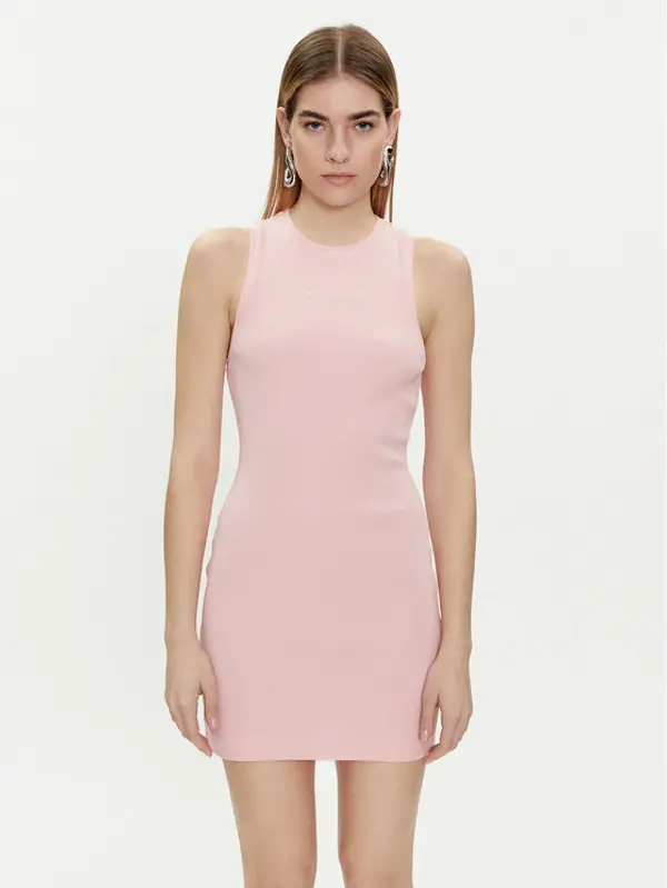 Juicy Couture Juicy Couture Ljetna haljina Bentley JCBED223812 Ružičasta Slim Fit