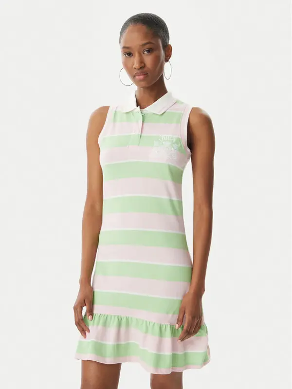 Juicy Couture Juicy Couture Ljetna haljina Juicy Peplum JCGED126016 Zelena Regular Fit
