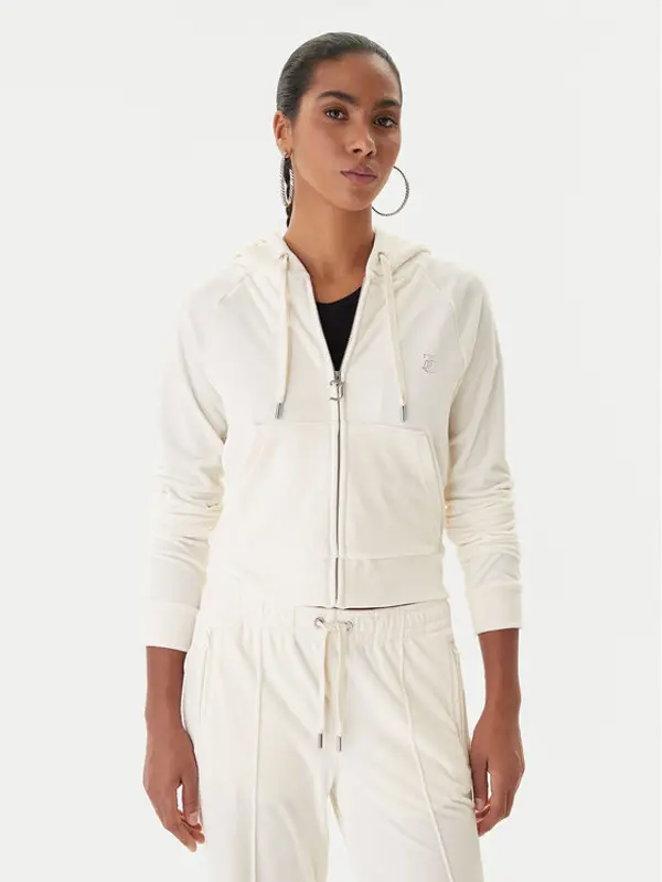 Juicy Couture Juicy Couture Majica dugih rukava Madison JCWAS225306 Bež Slim Fit