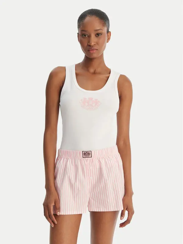 Juicy Couture Juicy Couture Pidžama Dog Crest JCYPJ126860 Ružičasta Slim Fit