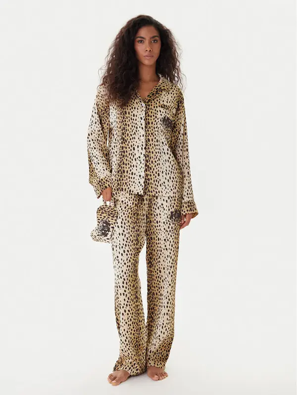 Juicy Couture Juicy Couture Pidžama JCLPJ225504 Bež Relaxed Fit