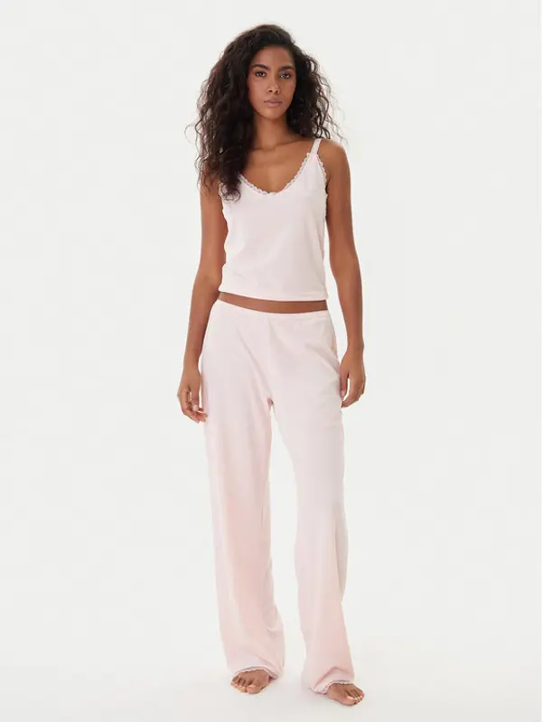Juicy Couture Juicy Couture Pidžama JCLPJ225516 Ružičasta Regular Fit