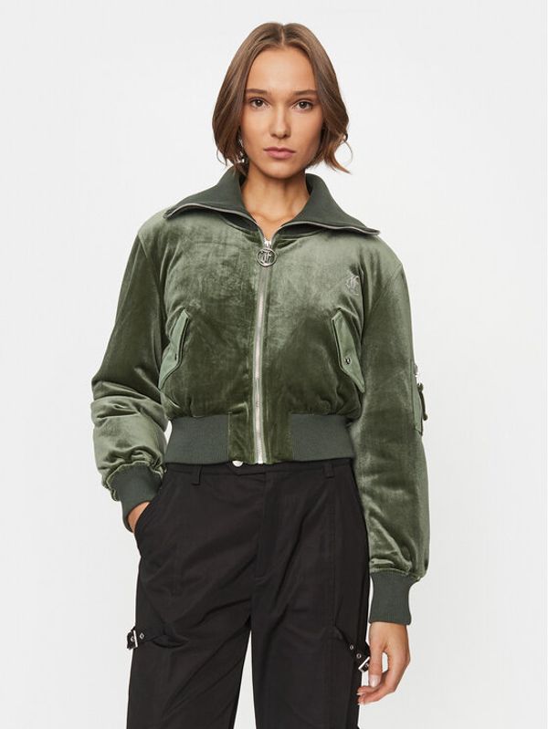 Juicy Couture Juicy Couture Prijelazna jakna Rydell JCWCO23328 Zelena Regular Fit