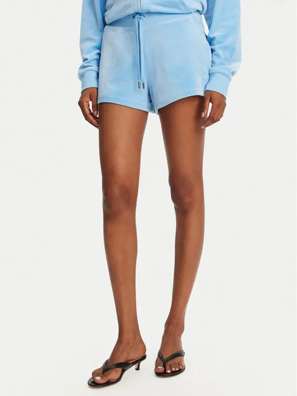 Juicy Couture Juicy Couture Sportske kratke hlače Eve JCBHS224801 Plava Regular Fit