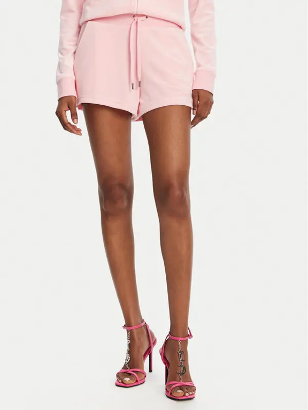 Juicy Couture Juicy Couture Sportske kratke hlače Eve JCBHS224801 Ružičasta Regular Fit