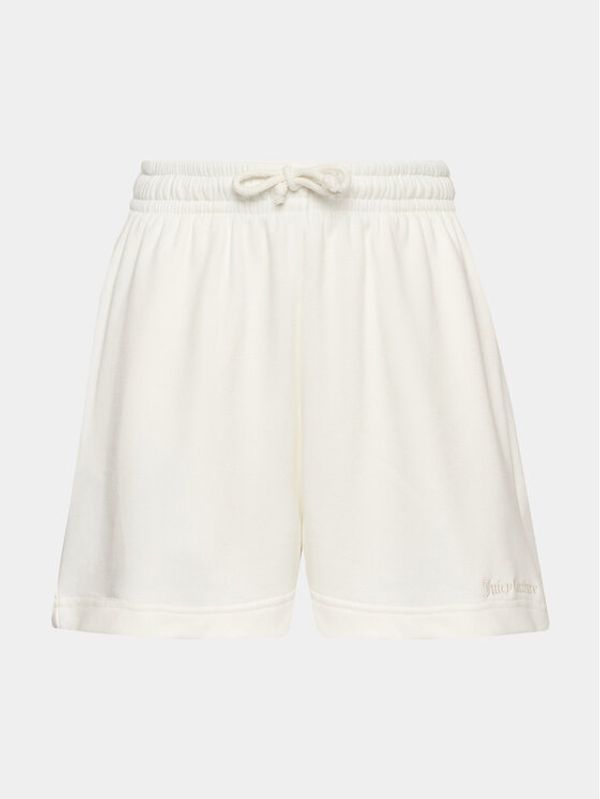 Juicy Couture Juicy Couture Sportske kratke hlače JCLHS123517 Bijela Regular Fit