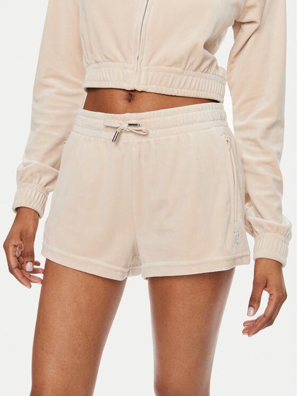 Juicy Couture Juicy Couture Sportske kratke hlače Tamia JCWH121001 Bež Regular Fit