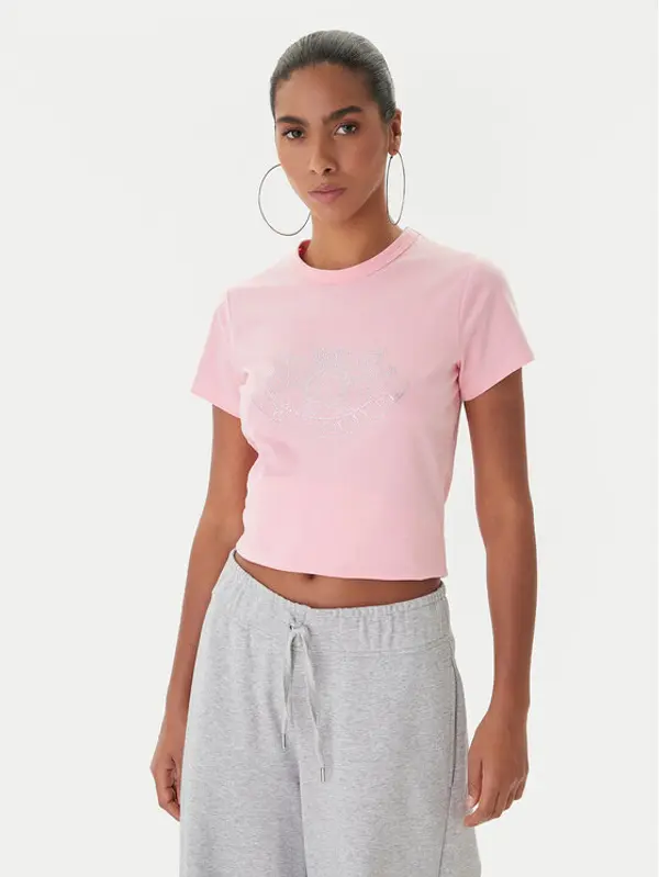 Juicy Couture Juicy Couture T-shirt JCGTK225015 Ružičasta Slim Fit