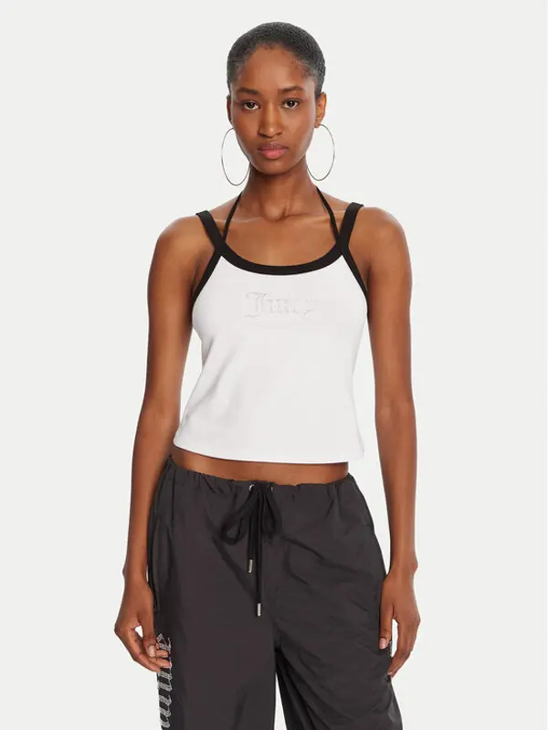 Juicy Couture Juicy Couture Top Amira JCWCT225302 Bijela Slim Fit