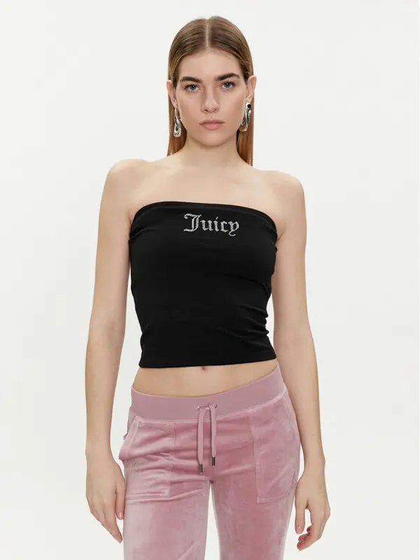 Juicy Couture Juicy Couture Top Babey JCWCT23310 Crna Slim Fit